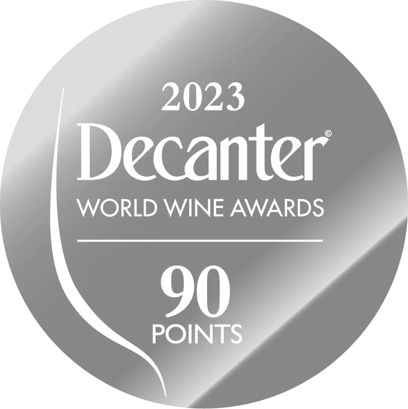 Decanter silver medal 90 points